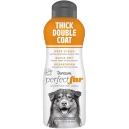 TropiClean Perfect Fur Thick Double Coat Shampoo